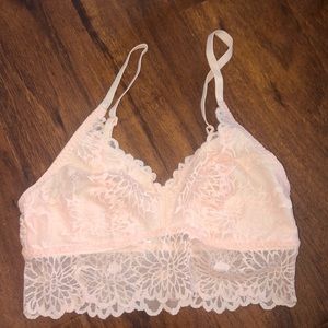 Pink bralette